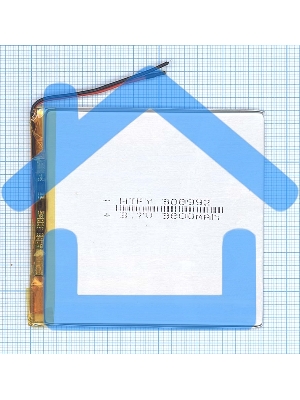 Аккумулятор Li-Pol (батарея) 3*89*92мм 2pin 3.7V/3800mAh