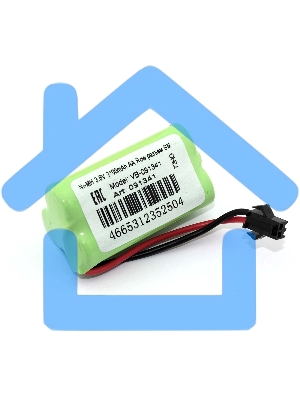 Портативный аккумулятор Ni-MH 3.6V 2400mAh AA Row разъем SM