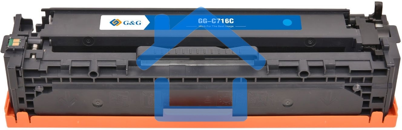 Картридж лазерный G&G GG-C716C голубой (1500стр.) для Canon i-Sensys MF8030/MF8030cn/MF8050/LBP 5050