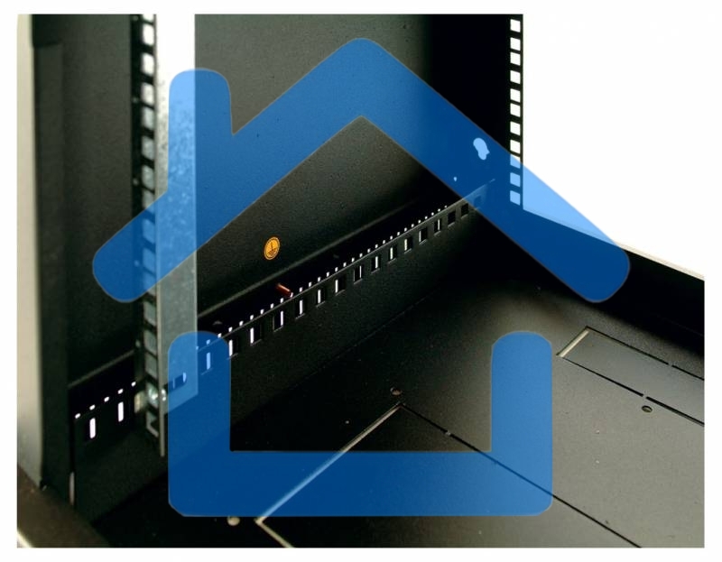 Шкаф телеком. настенный разборный 15U (600х520) дверь стекло (ШРН-Э-15.500) (1 коробка)