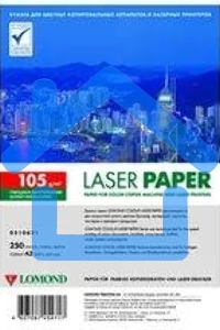 Фотобумага LOMOND Двухсторонняя Глянцевая, для лазерной печати, 105 г/м2, А3/250л.