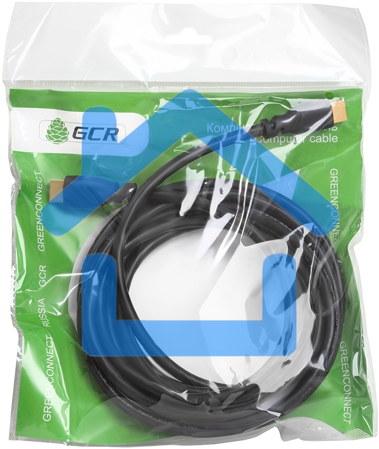 Кабель Greenconnect 1.5m HDMI 1.4, OD7.3mm, 30/30 AWG, позолоченные контакты, Ethernet 10.2 Гбит/с, 3D, 4K, экран Greenconnect Кабель 1.5m HDMI 1.4, OD7.3mm, 30/30 AWG, позолоченные контакты, Ethernet 10.2 Гбит/с, 3D, 4K, экран