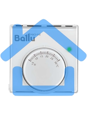 Термостат для инфр.обогревателя Ballu BMT-210А 220В t=+5…+30 °С 83x83x38 мм