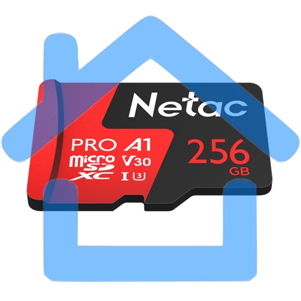 Флеш карта NeTac Карта памяти Netac MicroSD P500 Extreme Pro 256Gb, Retail version card only