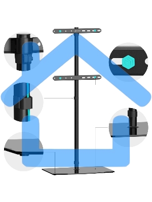 Стойка для телевизора с кронштейном ONKRON 30