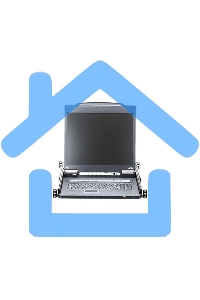 Переключатель KVM 16-портовый IP с ЖК-дисплеем Slideaway/ATEN SINGLE RAIL 16P PS/2-USB LCDKVMP 17INCH WIH IP