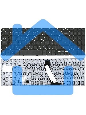 Клавиатура для ноутбука Acer Aspire V5, V5-531, M5-581T черная