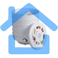 Сушилка для овощей и фруктов Великие реки Ветерок-5, 5 поддонов, цветная упаковка