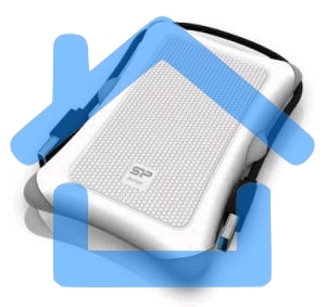 Внешний жесткий диск Silicon Power USB 3.0 2Tb A30 SP020TBPHDA30S3W Armor 2.5