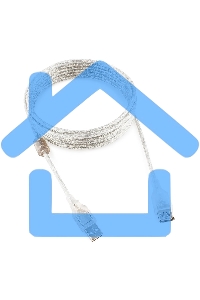 Кабель-удлинитель USB2.0 Pro Cablexpert CCF-USB2-AMAF-TR-15, AM/AF, 4,5м, экран, 2феррит.кольца, прозрачный, пакет