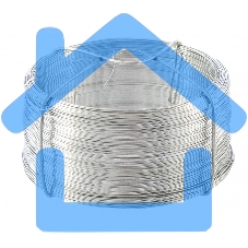 Проволока стальная, оцинкованная 0,5 мм, длина 200 м Сибртех