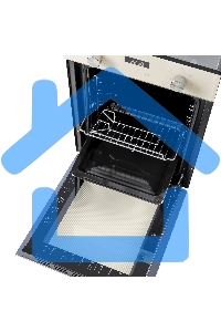 Шкаф духовой электрический Maunfeld EOEM516BG, 45 см, 51 л, бежевый, встраиваемый