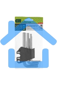 Набор ключей имбусовых Сибртех HEX, 1,5-10 мм, CrV, 9 шт.