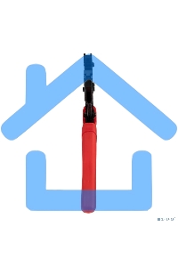 Кримпер Rexant HT-301 A для обжима F и BNC разъемов RG-59, RG-58, RG-62