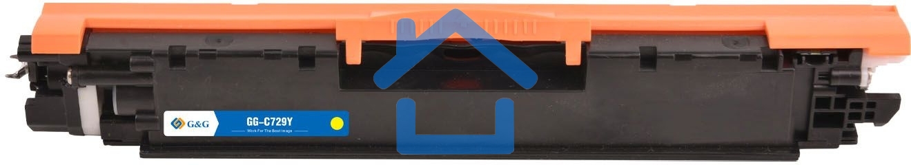 Картридж лазерный G&G GG-C729Y желтый (1000стр.) для Canon i-SENSYS LBP-7010C/ LBP-7018C