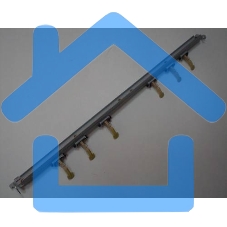 Планка с пальцами нагревательного вала (6пальцев) XEROX WCP 4110/4112/4595