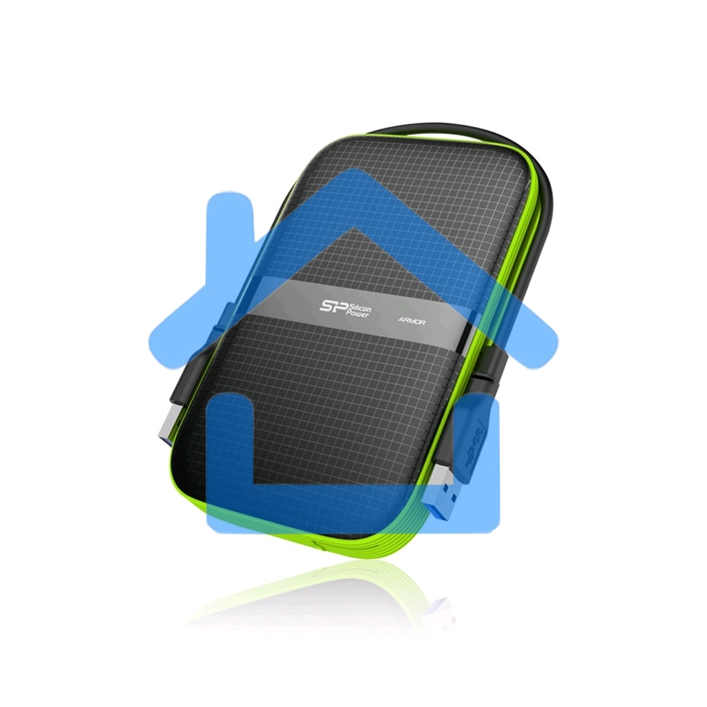 Внешний жесткий диск Silicon Power USB 3.0 2Tb A60 SP020TBPHDA60S3K Armor 2.5