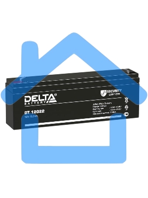 Батарея Delta DT 12022 (12V, 2.2Ah)