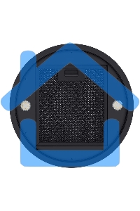 Вытяжка островная Maunfeld Lee Isla 39 черный, 38 см, 1000 куб. м/ч, 52 дБ