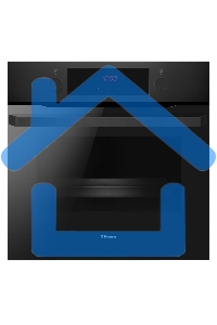 Духовой шкаф электрический Hansa BOES68454 черный, встраиваемый