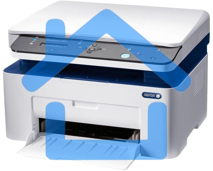 МФУ лазерное Xerox WorkCentre 3025BI (WC3025BI#), A4, ч/б, печ. до 20 стр/мин., скан. до 17 стр/мин. (ч/б) 4 стр/мин. (цвет), 1200 x 1200 dpi (печать) 600 x 600 dpi (скан.), Wi-Fi, USB, Air Print