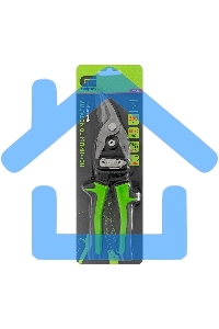 Ножницы по металлу, 250 мм, правый рез, сталь С55,двухкомпонентные рукоятки СИБРТЕХ