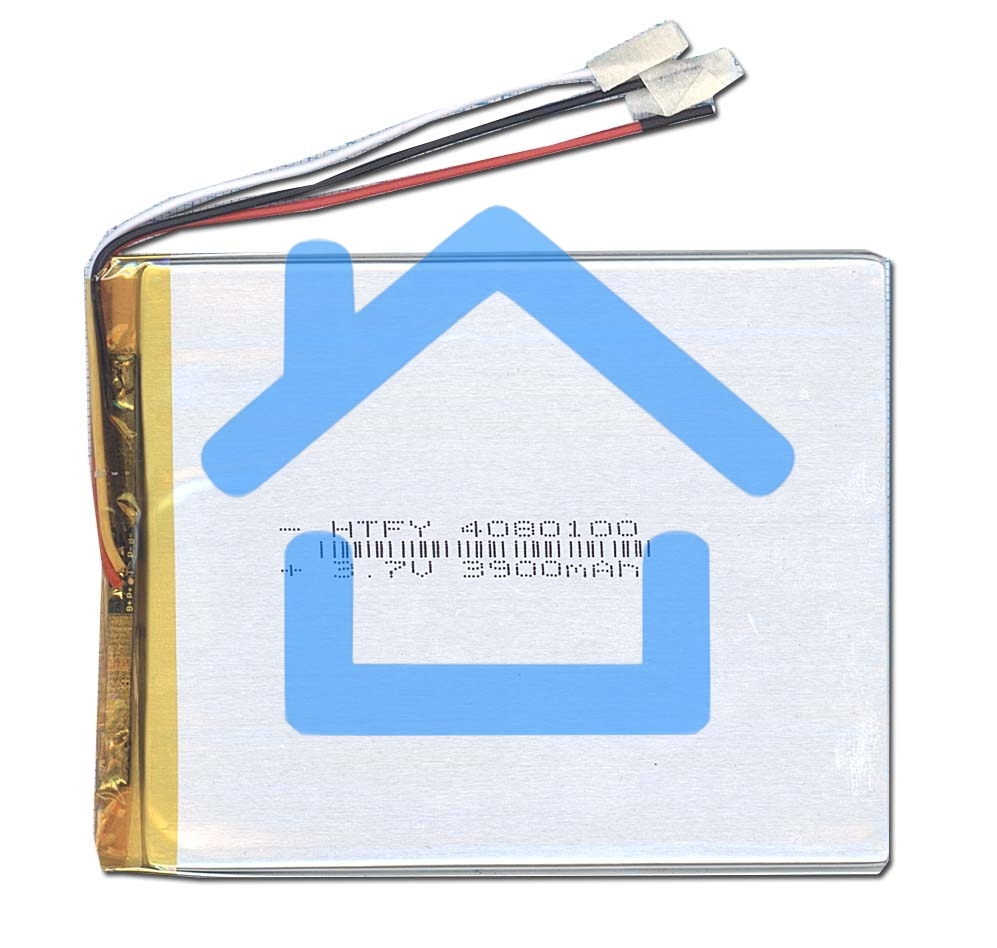 Аккумулятор Li-Pol (батарея) 4*80*100мм 3pin 3.7V/3900mAh