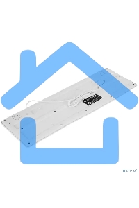 Клавиатура Gembird KB-8430M проводная, USB, белый