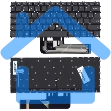 Клавиатура для ноутбука Lenovo ThinkBook 13s G2 G3 черная