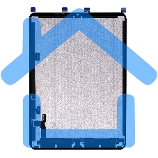 Модуль (матрица+тачскрин) для Apple iPad Air 5 2022 (A2588, A2589, A2591) черный