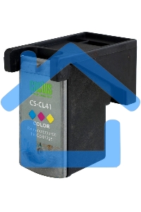 Картридж струйный Cactus CS-CL41 многоцветный (18 мл.) для Canon Pixma MP150/MP160/MP170/MP180/MP210/MP220/MP450/MP460/MP470/iP1200/iP1300/iP1600/iP1700/iP1800/iP190