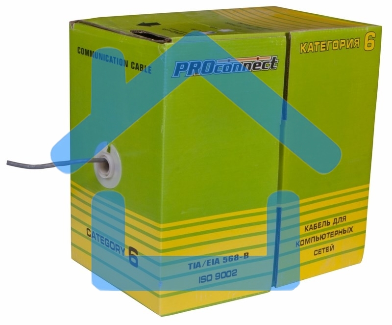 Кабель Proconnect (01-0047-3) Кабель UTP CAT6 4 пары (305м) 0.57 мм CCA 
