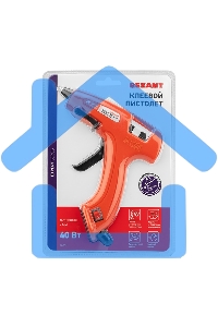 Пистолет клеевой Rexant, 40 Вт, Ø7 мм, 