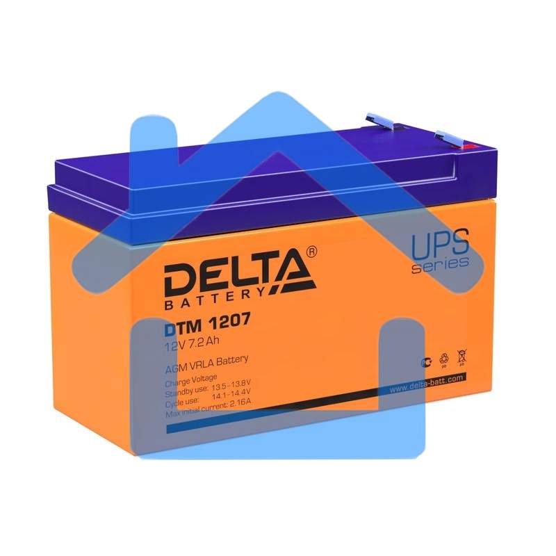 Батарея Delta DTM 1207 (12V, 7.2Ah)