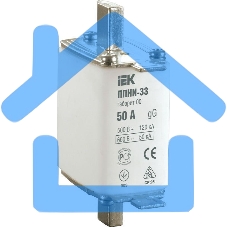 Вставка плавкая ППНИ-33 50А габарит 00 ИЭК DPP10-050