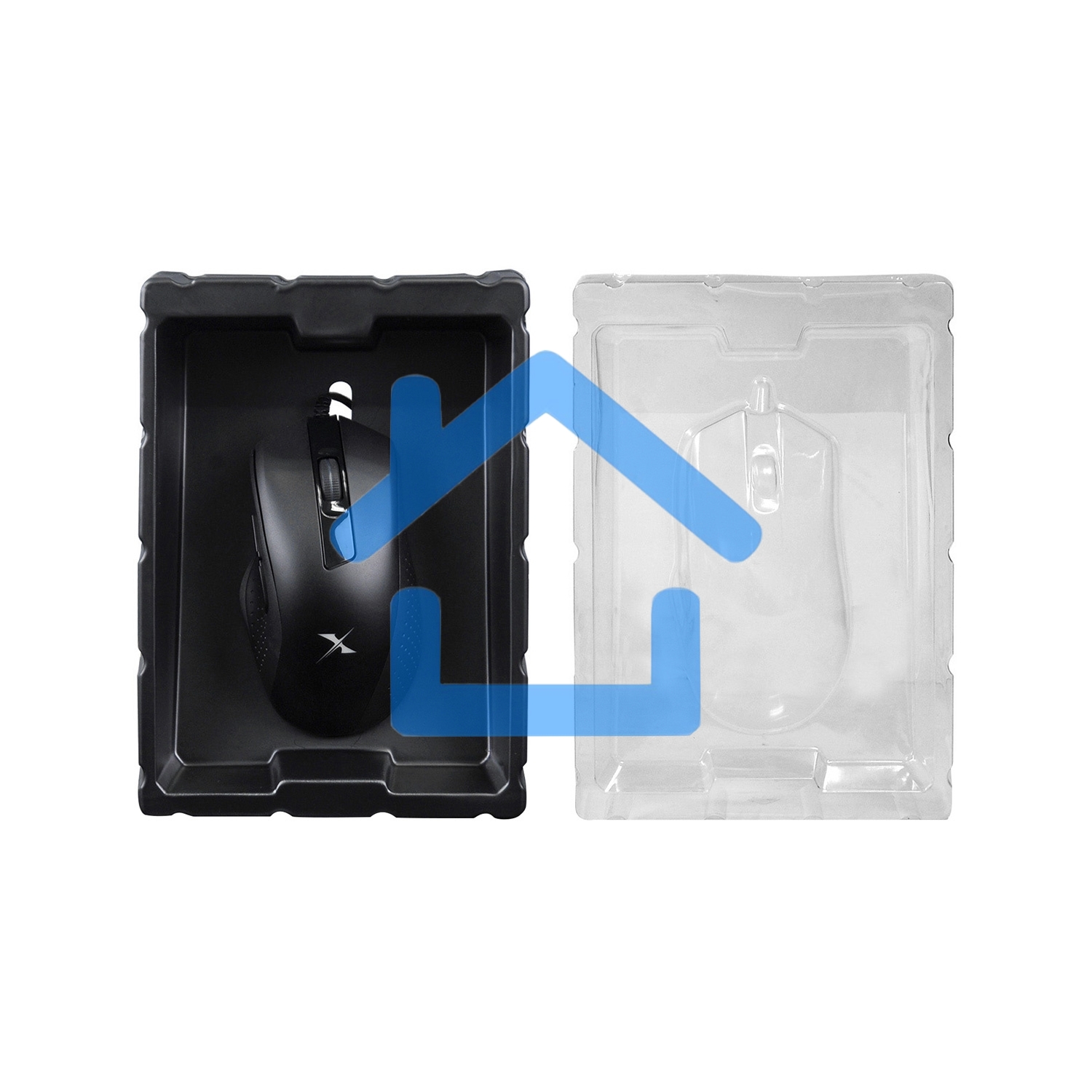 Мышь проводная A4Tech Bloody X5 Max черный, 10000 dpi, USB, кнопки - 9
