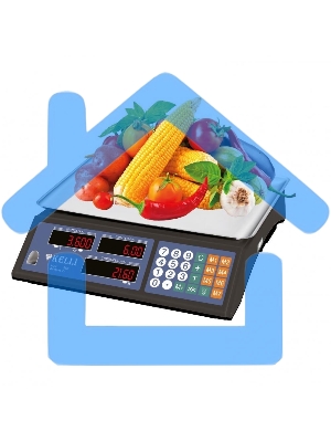 Весы торговые электронные KELLI KL-1501 до 35 кг