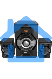 Микросистема Hyundai H-MS1403 черный 60Вт FM USB BT SD