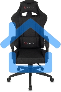 Кресло игровое Бюрократ Zombie Predator Neo Black черный, крестов. пластик