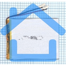Аккумулятор Li-Pol (батарея) 4*80*100мм 3pin 3.7V/3900mAh