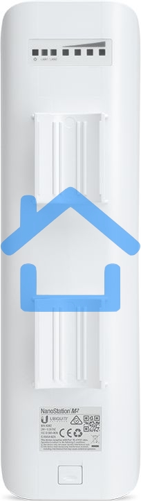 Сетевое оборудование UBIQUITI NSM2(EU) всепогодная Wi-Fi/TDMA AP/CPE. 802.11n, 2,4 ГГц, антенна 11 дБ