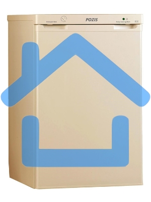 Холодильник Pozis RS-411 бежевый однокамерный 84/14 л морозилка сверху