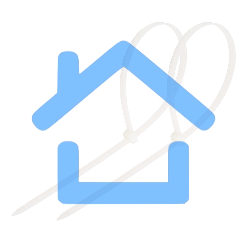 Хомут-стяжка кабельная нейлоновая PROconnect 100 x2,5 мм, белая, упаковка 100 шт.