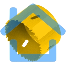 Коронка Bimetal KRANZ 105 мм