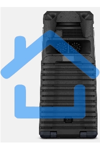 Минисистема Sony MHC-V73D черный CD CDRW DVD DVDRW FM USB BT