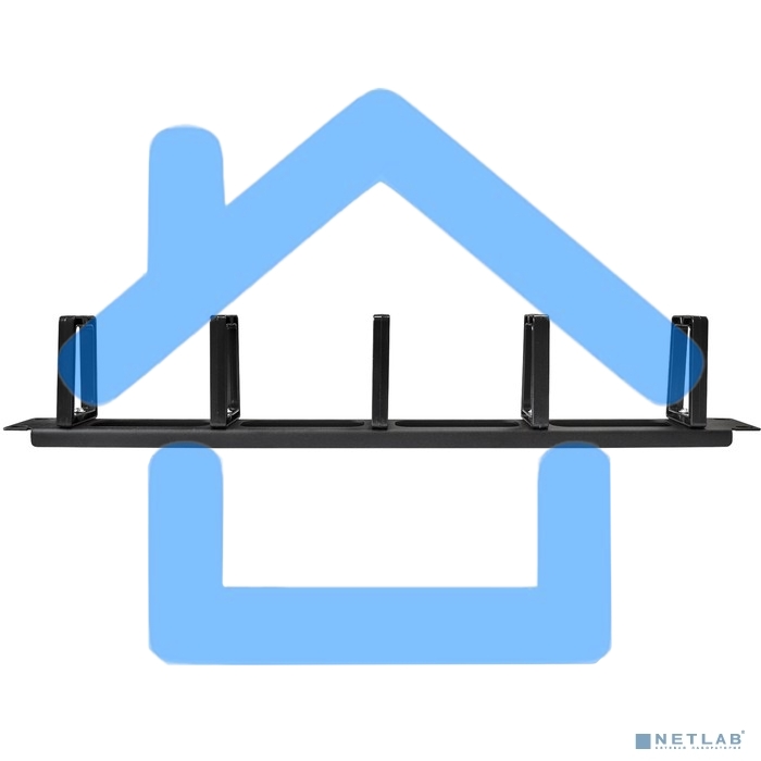 Кабельный органайзер ExeGate CM19-1U-5R (горизонтальный 19