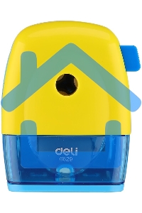 Точилка для карандашей механическая Deli E0629 miYou, 1 отверстие, пластик, ассорти