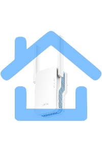 Повторитель беспроводного сигнала Cudy RE1200 AC1200 10/100BASE-TX/Wi-Fi белый