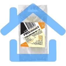 Хомут-стяжка кабельная нейлоновая PROconnect 100 x2,5 мм, белая, упаковка 100 шт.