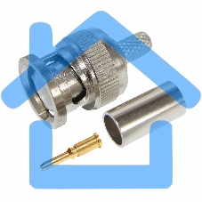 Разъем штекер BNC RG-6 обжим Rexant